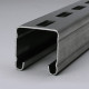 Перфорований оцинкований з'єднувач Salix (C-Solar) 41х41х1,5 мм | Швелер 35х35х35х1,5