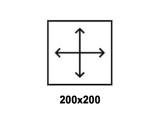 Сетка кладочная 200х200