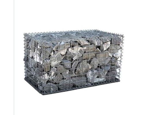 Габион из крученой сетки,  2 х 1 х 0,5, цинк