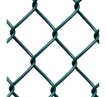 Сетка рабица ПВХ 35x35мм/2,50мм 1,50м/10,00м
